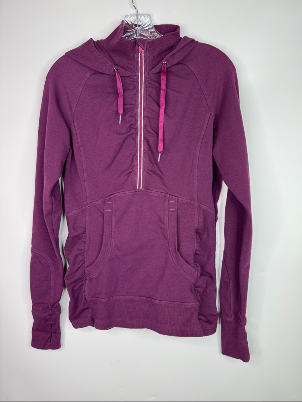 Athleta Heavenly Hail Hoodie Purple Sweatshirt Size Medium